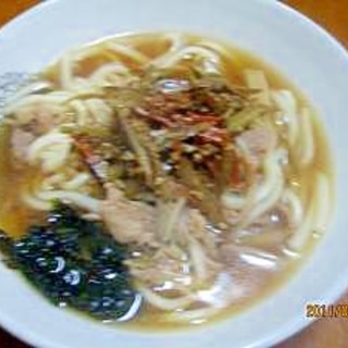 豚ごぼううどん